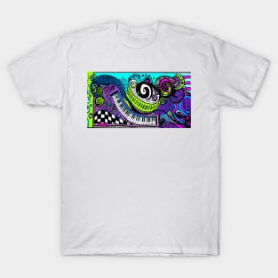 Psychedelic Art -Trippy Hippie Neon T-Shirt